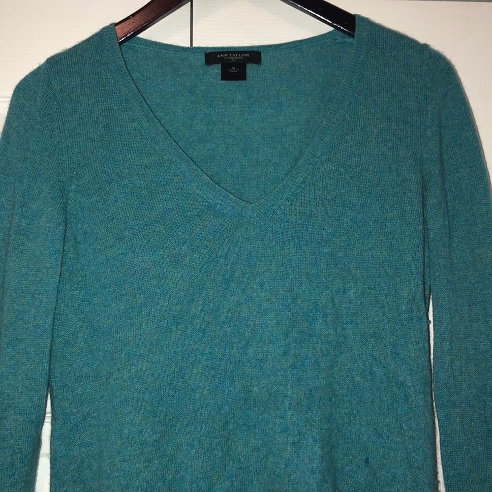 Anne Taylor Cashemere Sweater Shirt